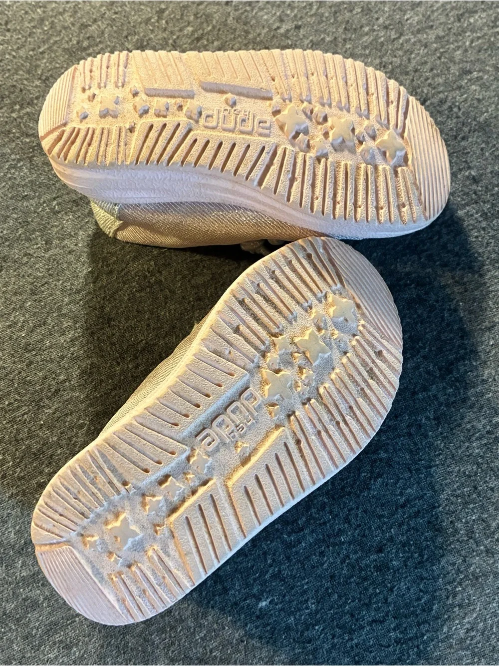 Hey Dude Kids Metallic Pink Slip-On Moccasins
